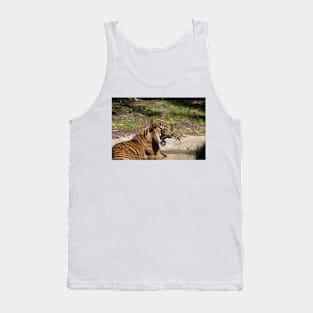 Yawning Tiger Tank Top